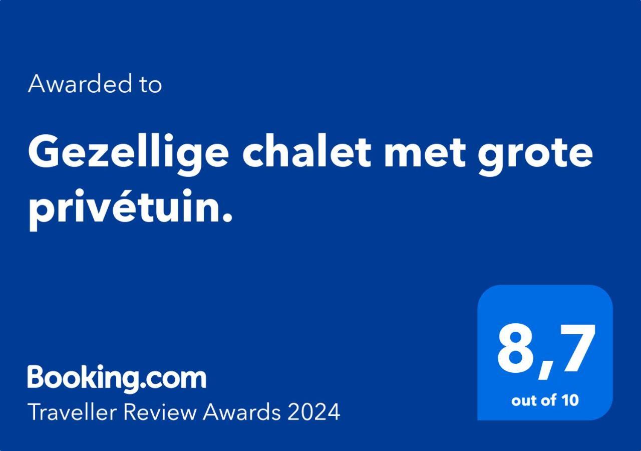 Gezellige Chalet Met Grote Privetuin. Dronrijp 외부 사진