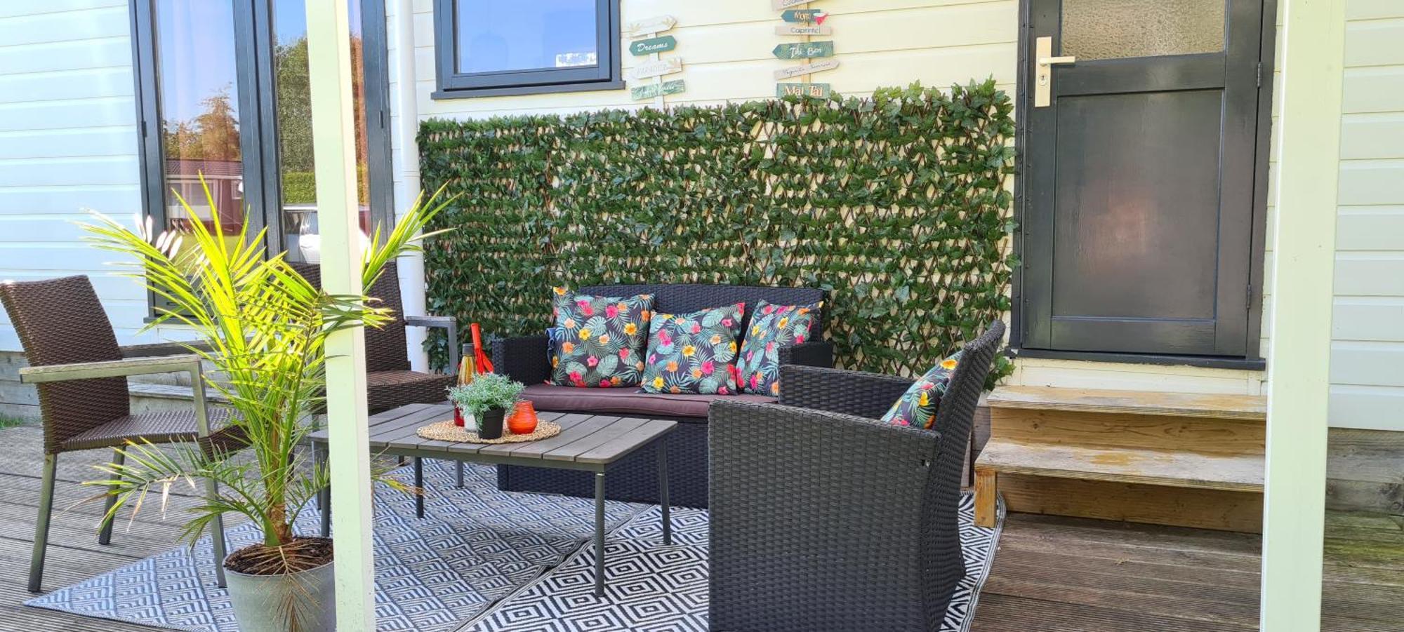 Gezellige Chalet Met Grote Privetuin. Dronrijp 외부 사진